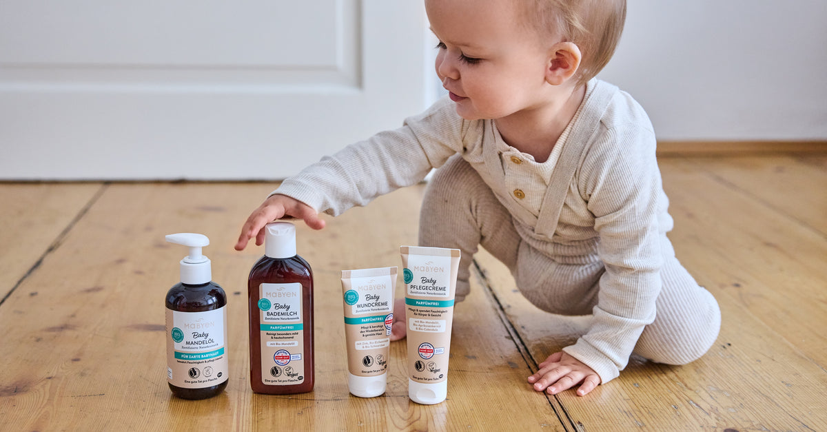 Mabyen Babypflege: So entwickeln wir unsere Baby Pflegeprodukte