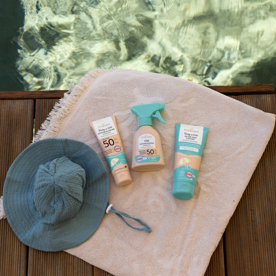Baby & Kids Sonnenschutz Essentials Set