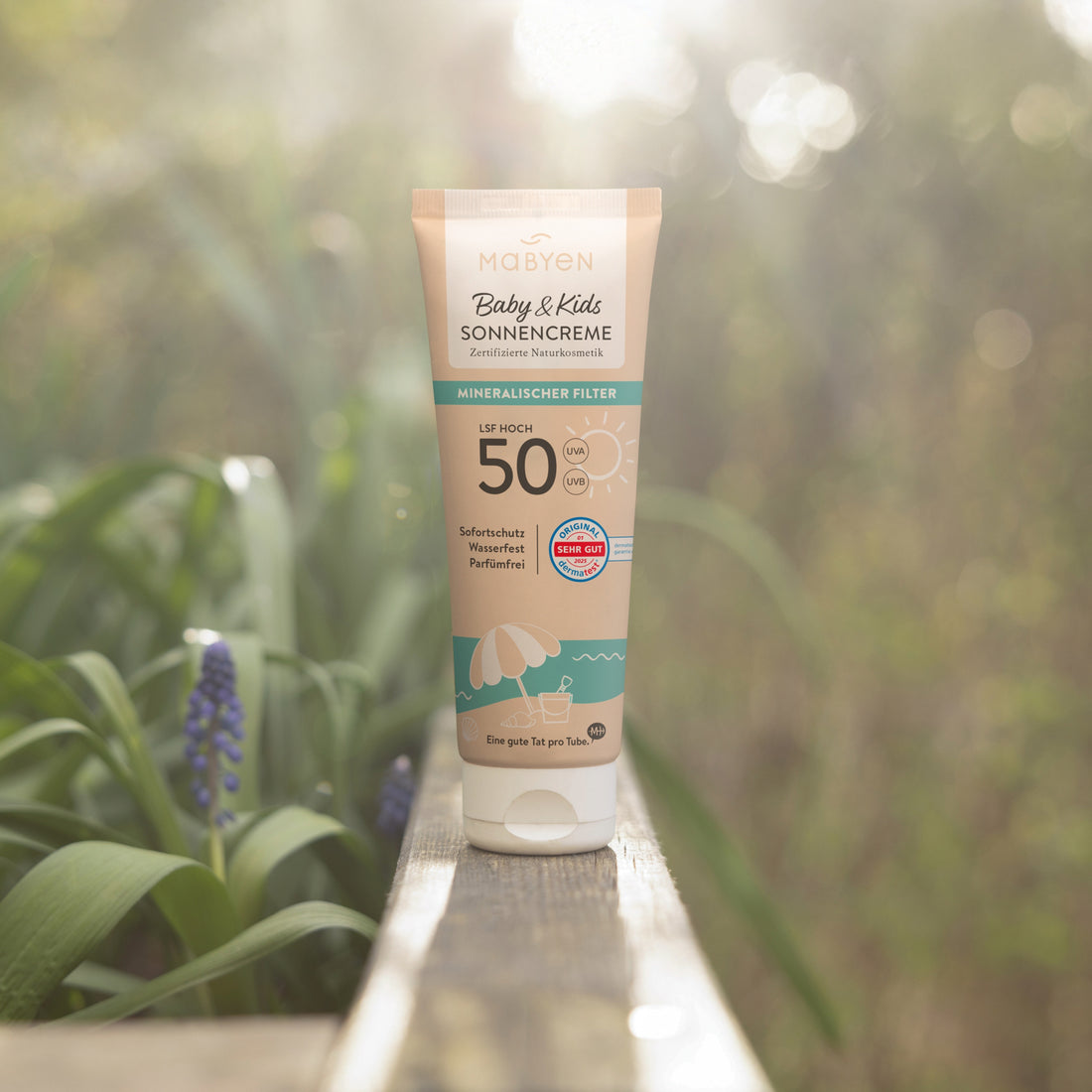 Sonnencreme mit mineralischen Filter