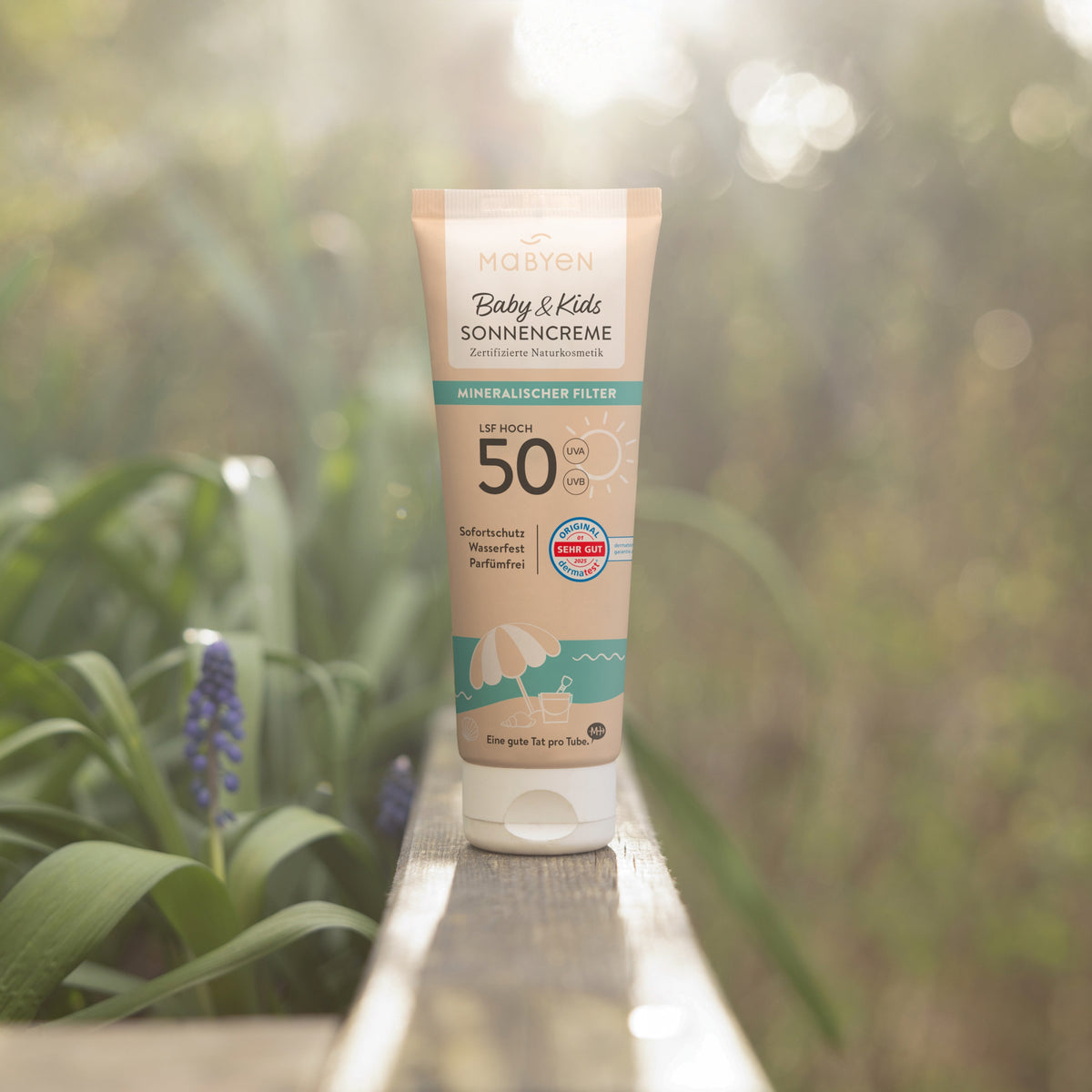 Sonnencreme mit mineralischen Filter