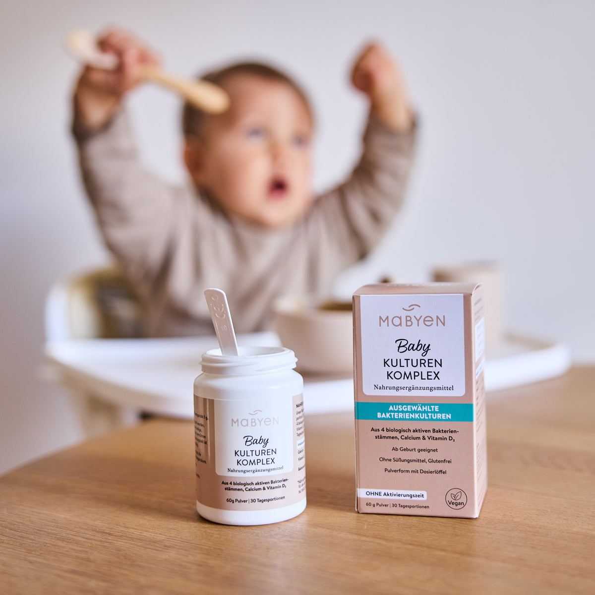 Bakterienkulturen für Babys