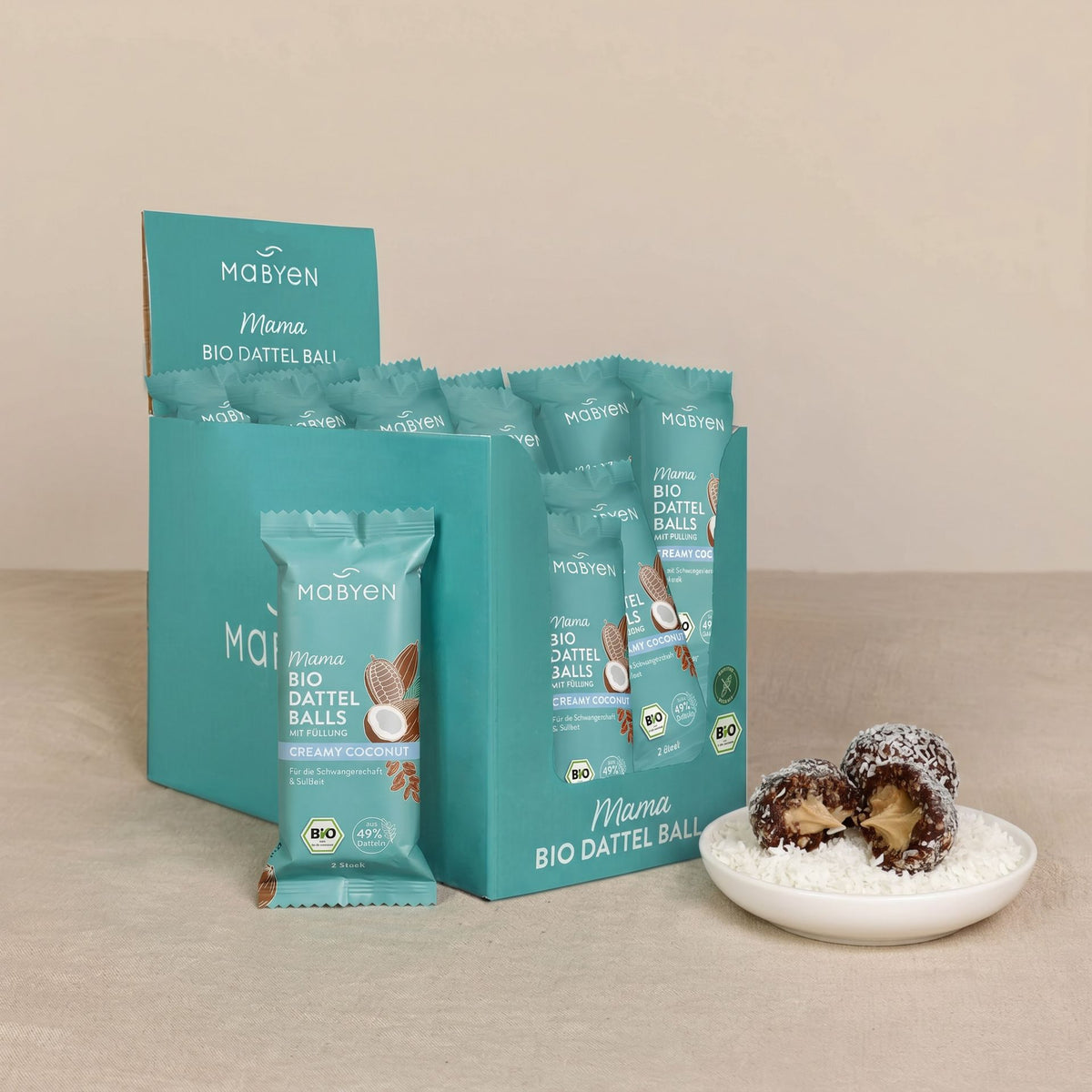 Mama Bio Dattel Ball Creamy Coconut 20er Pack